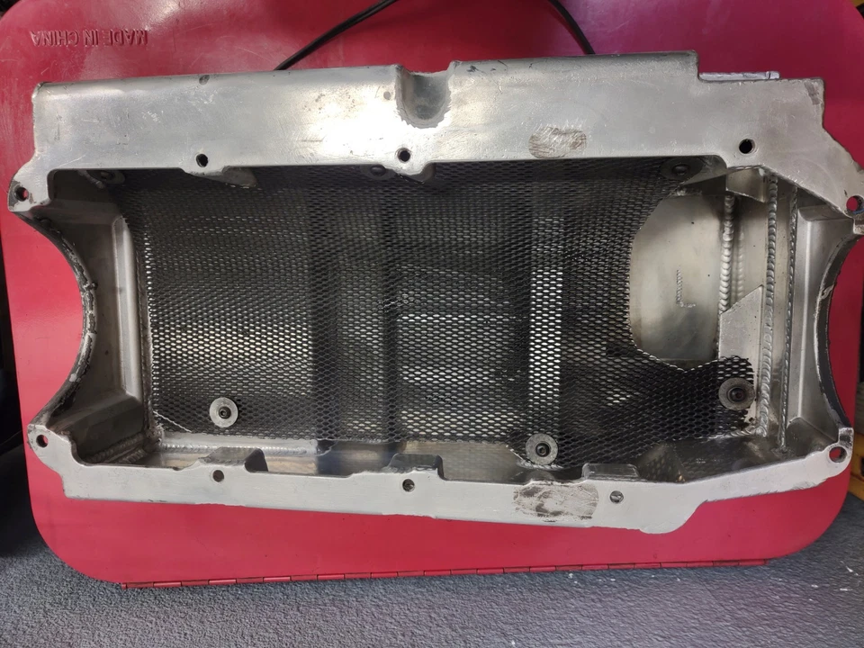 SBC Moroso, Stefs, Aluminum Oil Pan, Wet Sump, M55 Oil Pump With Pickup. Used - Image 3 of 4