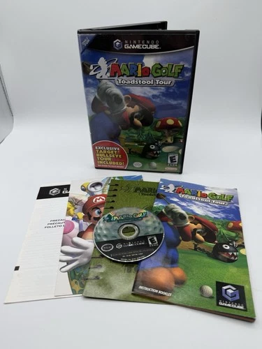 Mario Golf: Toadstool Tour (Nintendo GameCube, 2003) CIB Complete Target