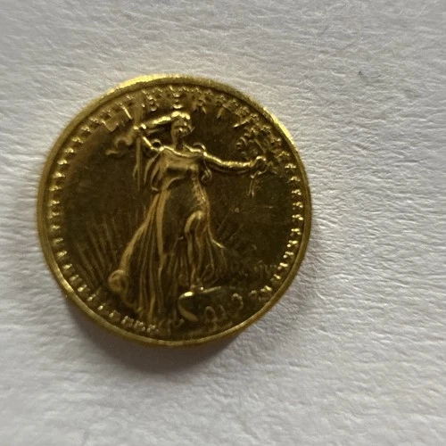 American Eagle 0.6 Grams Of  22k Gold Proof $20 Dollar Coin