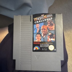 WWF WrestleMania Challenge (Nintendo NES) with manual and box