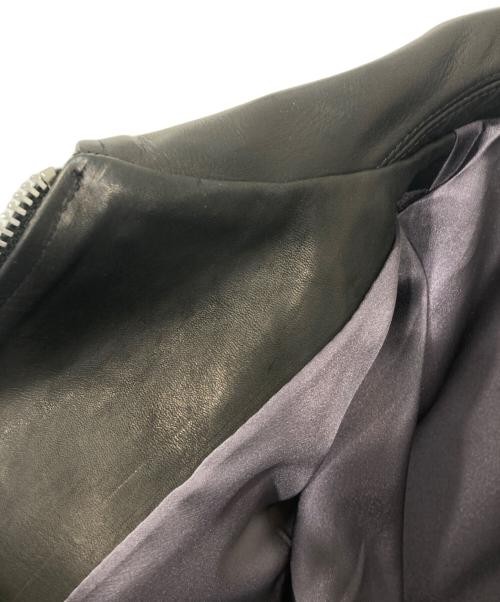 Beaded Leather Flight Jacket/Hand Embroidered Pat… - image 13