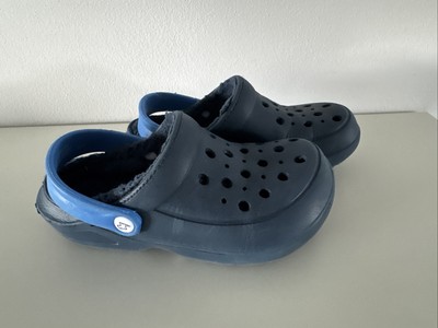 Crane Clogs blau gefüttert Gr. 31