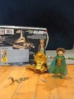 1986 GI JOE ARAH Serpentor V1 Complete w/ Air Chariot & File Card Great Shape