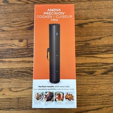 ANOVA SOUS VIDE PRECISION COOKER / CUISEUR MINI BLACK ANOVA CULINARY APP NEW