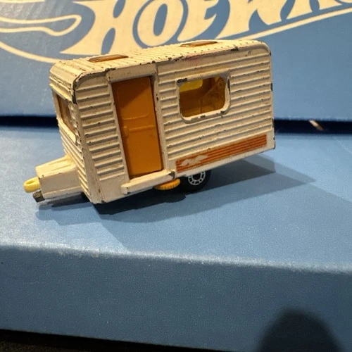 Vintage Matchbox Superfast No. 31 Caravan diecast toy Lesney Products in 1977