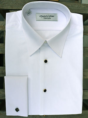 100/% Cotton Stud Front Marcella Fold Down Collar Shirt 18.5/"