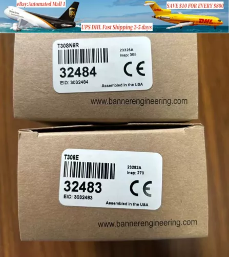 NEW BANNER T306E+T30SN6R sensor Fast Shipping - Picture 1 of 5