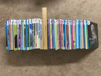 Lot of 14 Korean children books 웅진다책 자연관찰 땅친구 물친구