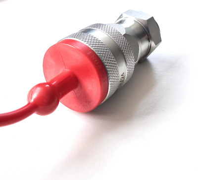 Hydraulische ISO A Schnellspanner Innenkupplung mit Staubkappen - BSP Gewinde