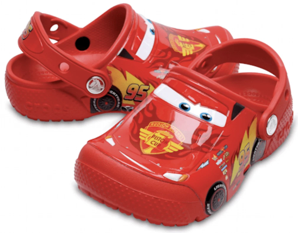 Crocs Kids Fun Lab Disney and Pixar Cars Clogs Water Shoes