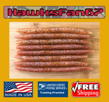 50 PUMPKIN SPICE 4 1/4" SENKO STICK DINGER OCHO PLASTIC BASS BAIT LURE LOT