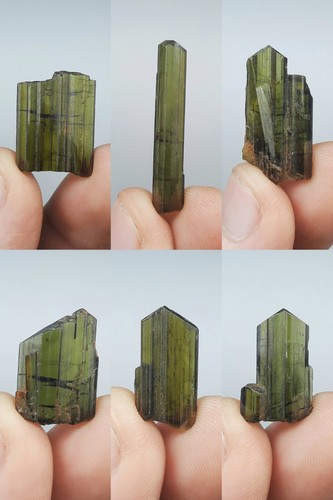 Natural Clinozoisite Or Brown Epidote Crystals 85 Pcs Lot From Skardu Pakistan. - Picture 3 of 12