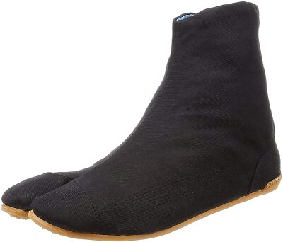 Rikio Cushioned Ninja Tabi Shoes 7 Clips Jikatabi Split Toe Shoes