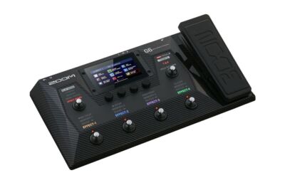 ZOOM G6 Multi-Effects Guitar Processor with Expression Pedal genuine New