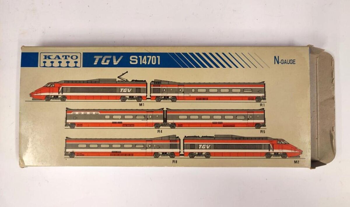 Kato S14701 TGV N Scale Bullet Train | eBay Kato S14701 TGV N Scale Bullet Train | eBay