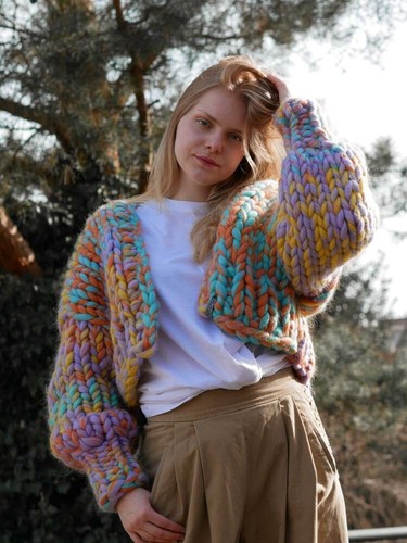 chunky garn wolle Merino Garn Hope wool Chunky Klobige Wolle chunky knit - Bild 9 von 10