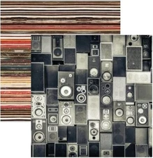 On the Stage - Tune,  DS, Scrapbook Paper, Kaisercraft P1770