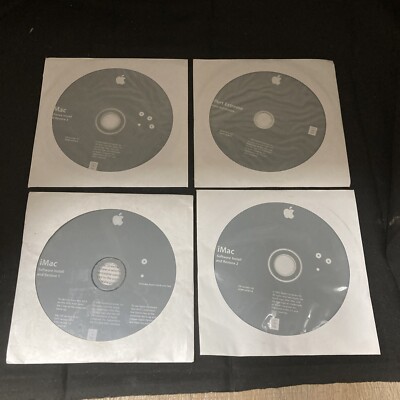 iMac 2003 System Restore Disks 4 