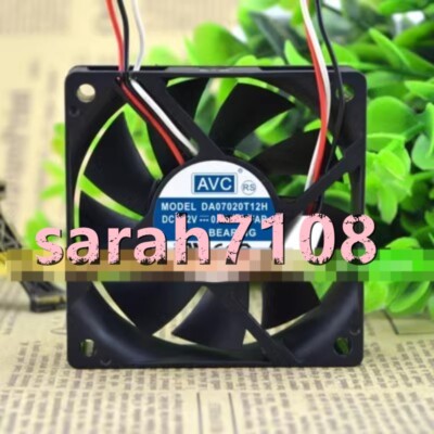 1PC NEW AVC DA07020T12H 12V 0.33A 7CM CPU AMD Cooling Fan 4-wire B3  