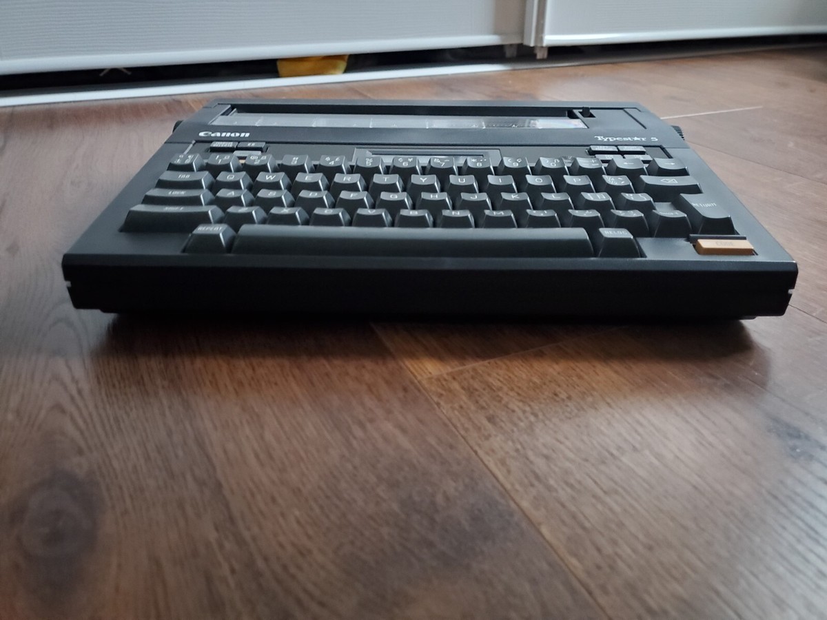 Canon S-50 Typestar 5 Electronic Typewriter | eBay