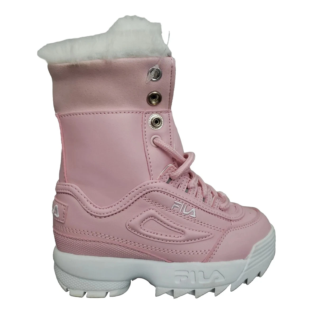 Fila boots pink cheap