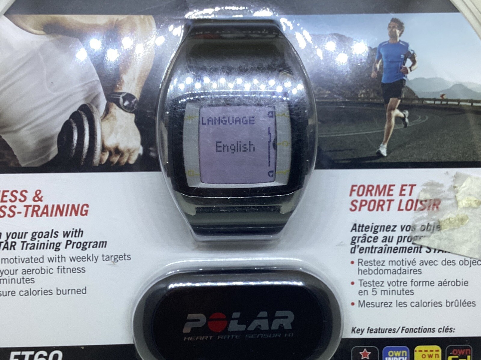 Polar FT60 Fitness And Cross-Training Heart Rate Sensor - SEALED