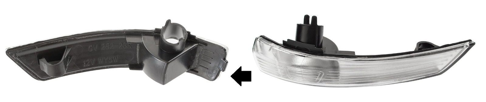 Clignotant avant droit orange pour Ford Focus 2 3 et Mondeo 4