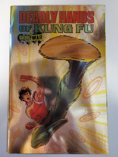 Deadly Hands Of Kung Fu Gang War #1 Marvel 2023 One Shot Foil Variant 9.4 NM