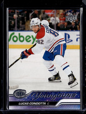 2023-24 Upper Deck Series 2 #484 Lucas Condotta Young Guns NR-MINT++ (surface)