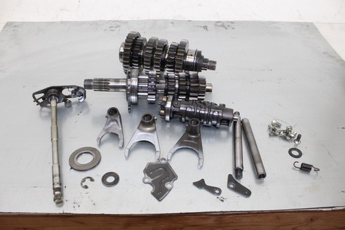 2006 06-07 Yamaha YZFR6R YZFR6 R6R Transmission Gearbox Gear Box Shifting Forks