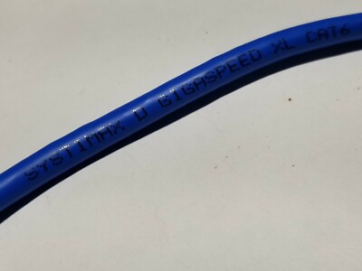 CommScope 2071E GigaSpeed XL Category 6 Cable Plenum Blue for sale  