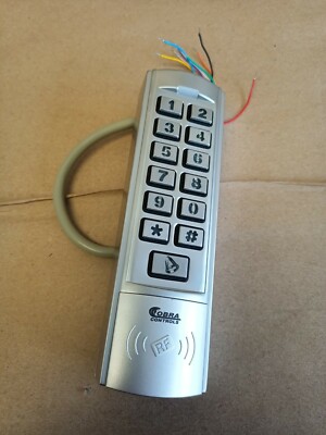 Cobra Controls CC-3800-muem waterproof Prox Reader, Keypad