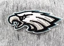 PHILADELPHIA EAGLES EMBROIDERED IRON ON PATCH 1.5” X 3.0” FREE SHIPPING