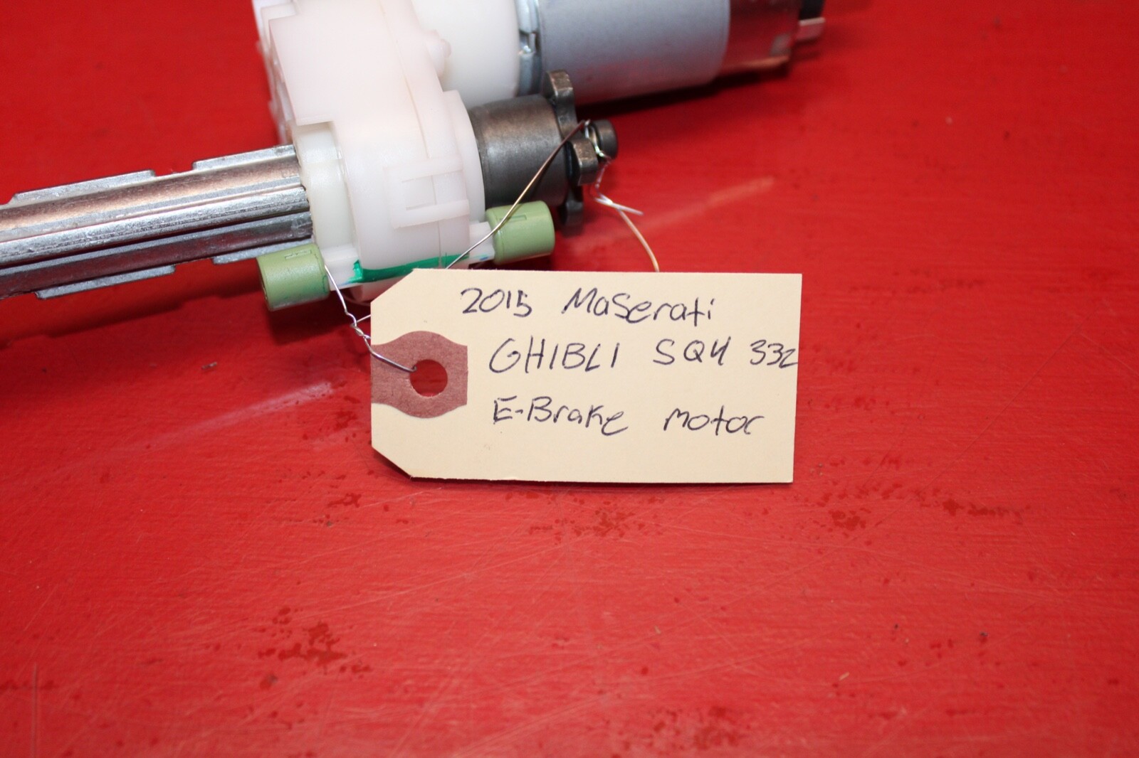 2014-2019 MASERATI GHIBLI M157 OEM REAR EMERGENCY PARKING BRAKE ACTUATOR MOTOR
