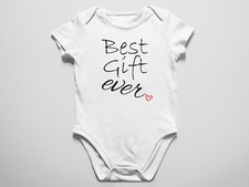Best Gift Ever Baby Bodysuit One-Piece Gift For Mom Dad Mother's Father's Day