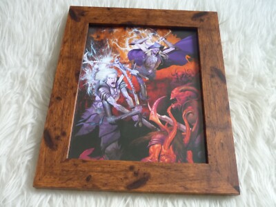 10x8 Gerahmter Original Druck Nerd Block Court of the Dead Horror Sammlung #31