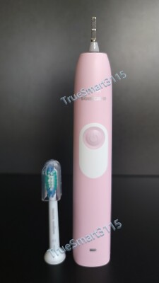 NEW Philips Sonicare HX6250-10 Pastel Pink + 1 C1 toothbrush head only.