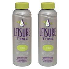 Leisure Time Jet Clean Jetted Hot Tub & Spa Cleaner 16 Oz Plumb Clear Water 2pk