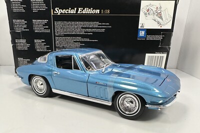MAISTO 1/18 Scale 1965 Chevrolet Corvette “Blue Version” | eBay