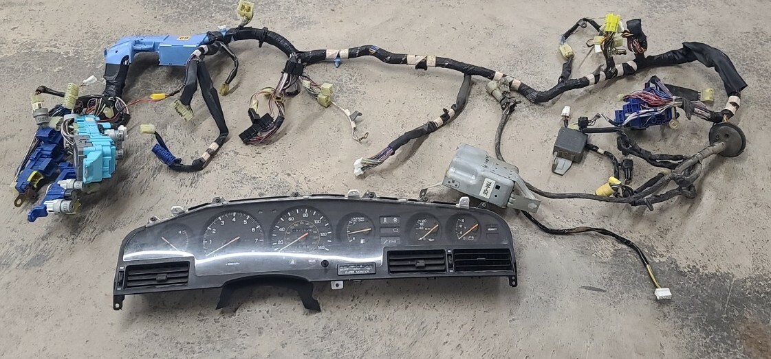 Toyota Supra mk3 86.5-88 Super monitor Cluster ECU W/ harness 7mge