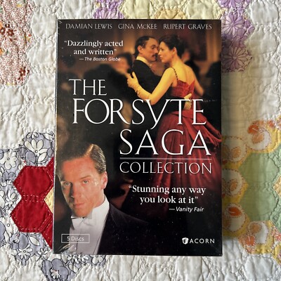 The Forsyte Saga Collection (DVD, 2012, 5-Disc Set) NEW Damian