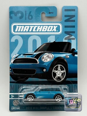 MATCHBOX MINI COOPER Complete SET OF 6 Metal Vehicles 2024