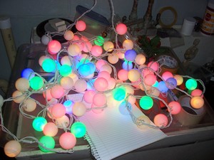 SET OF 2 LIGHT STRINGS 30FT TOTAL Ping Pong Ball - Table Tennis, Beer Pong 