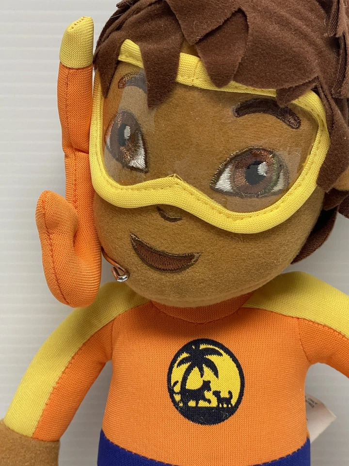NUEVO Dora Go Diego Go Ocean Buceo Submarino Figura 12" Muñeco de Peluche 2007 Foto 2 de 4