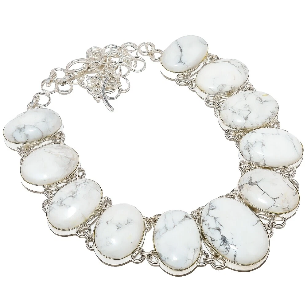 Collares y colgantes De moda belleza Howlite