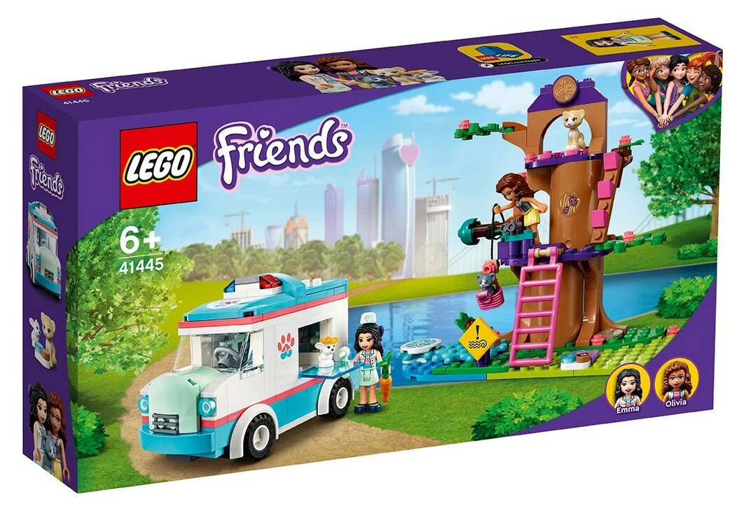 Конструктор LEGO Friends 41445 Грузовой фургон для Эммы и Оливии N3/21