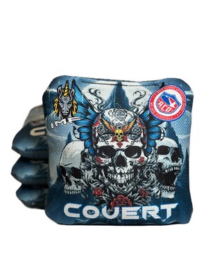ACO Approved IMF - Covert Mystic Skull - 6/8 Speed- Pro Cornhole Bags - Set of 4