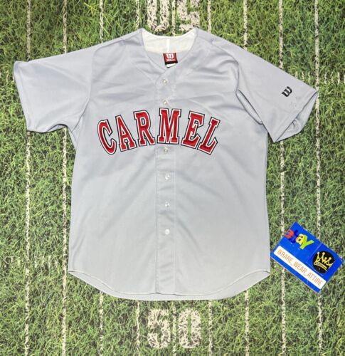 Rawlings Carmel Baseball Sz XL game Promo Jersey california 8591