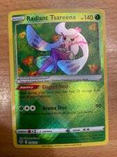 Radiant Tsareena 016/195 MINT -Radiant Pokémon Card- Silver Tempest