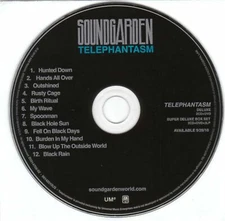 Soundgarden Telephantasm Deluxe CD DISC ONLY 12 -track album 2010